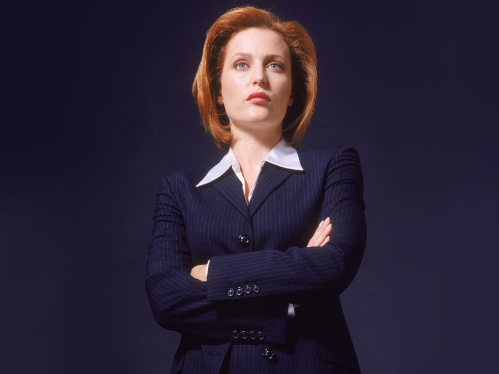 Dr. Dana Scully in the X-Files