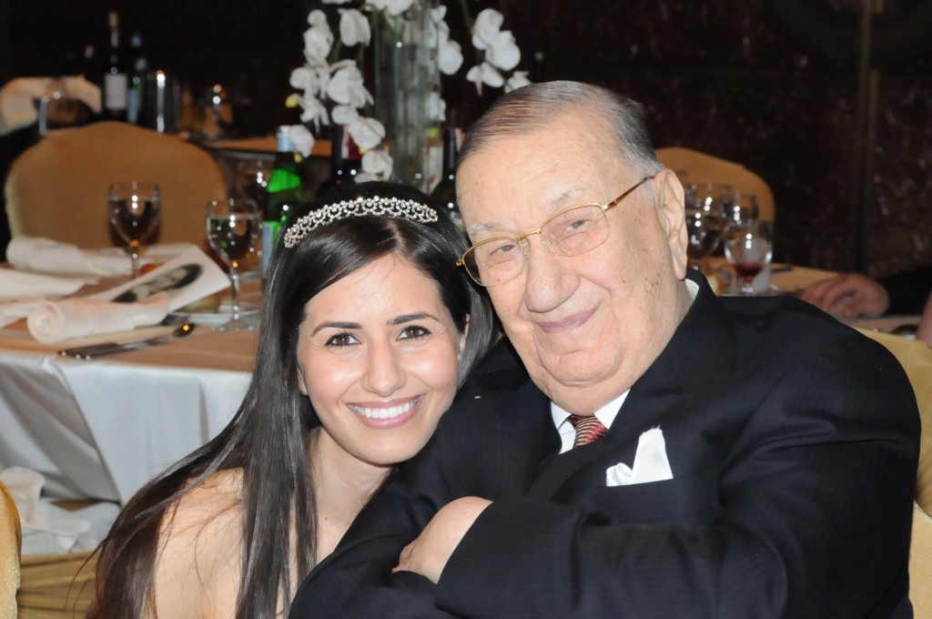 Dogramachi with a family member