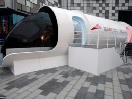 Hyperloop prototype unveiled in Dubai
