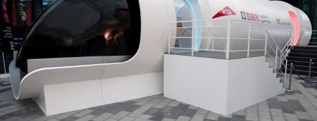 Hyperloop prototype unveiled in Dubai